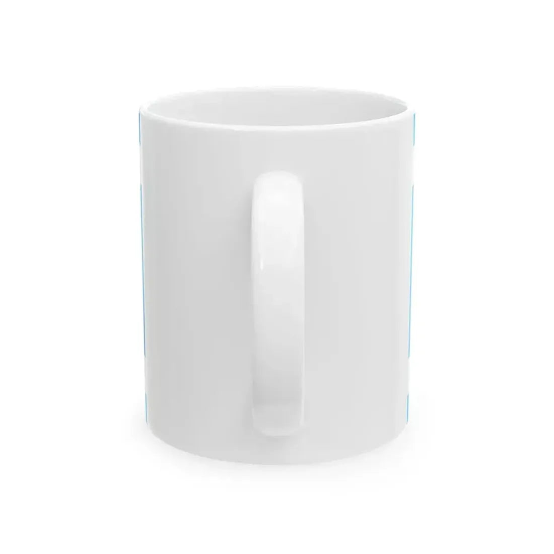 Ethnic flag of the Balkar and Karachay peoples Karachay-Balkaria (Russia) White Coffee Mug - Go Mug Yourself