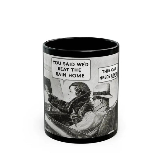 Ethyl advertisement, Redbook, December 1933 - Black Coffee Mug 11oz - Go Mug Yourself