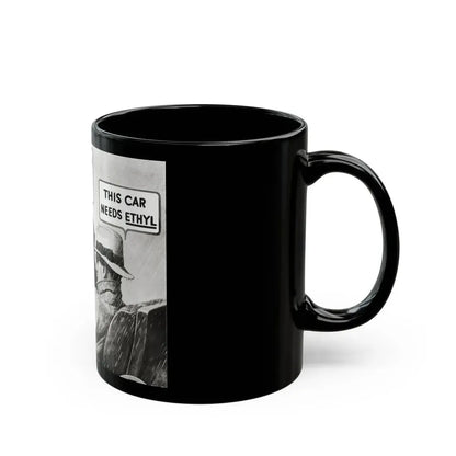 Ethyl advertisement, Redbook, December 1933 - Black Coffee Mug - Go Mug Yourself