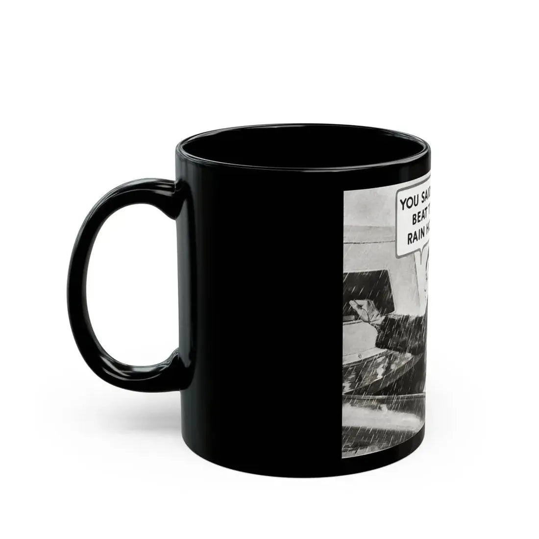Ethyl advertisement, Redbook, December 1933 - Black Coffee Mug - Go Mug Yourself