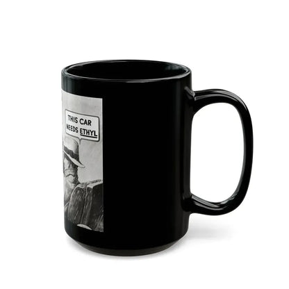Ethyl advertisement, Redbook, December 1933 - Black Coffee Mug - Go Mug Yourself