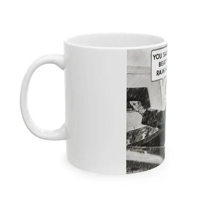 Ethyl advertisement, Redbook, December 1933 - White Coffee Mug - Go Mug Yourself