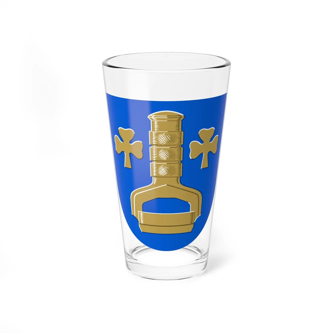 Äetsä.vaakuna (Finland) (Coat of Arms) Pint Glass 16oz 16oz - Go Mug Yourself