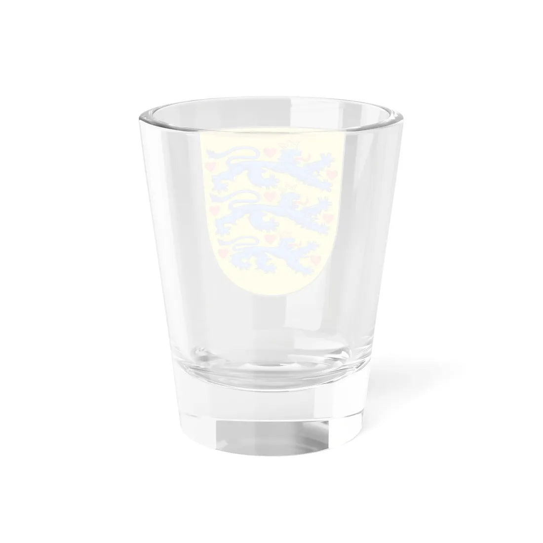 EU Member States CoA Series- Denmark (Denmark) (Coat of Arms) Shot Glass 1.5oz - Go Mug Yourself