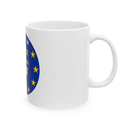 EU SSR Guinea-Bissau logo (Guinea) White Coffee Mug - Go Mug Yourself