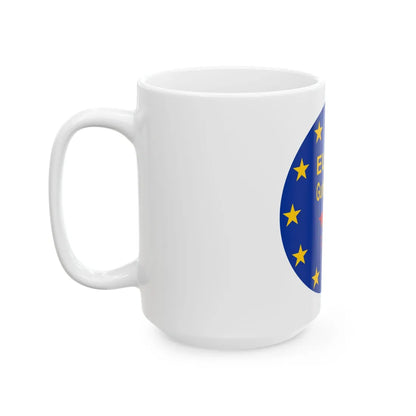 EU SSR Guinea-Bissau logo (Guinea) White Coffee Mug - Go Mug Yourself