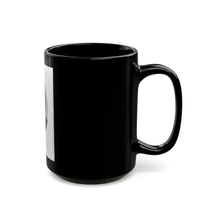 Eugene A. Carr, Colonel 3d Ill. Cavalry, Oval Bust Portrait, Facing Left (U.S. Civil War) Black Coffee Mug - Go Mug Yourself