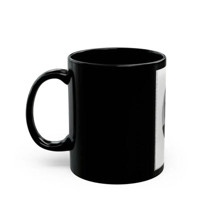 Eugene A. Carr, Colonel 3d Ill. Cavalry, Oval Bust Portrait, Facing Left (U.S. Civil War) Black Coffee Mug - Go Mug Yourself
