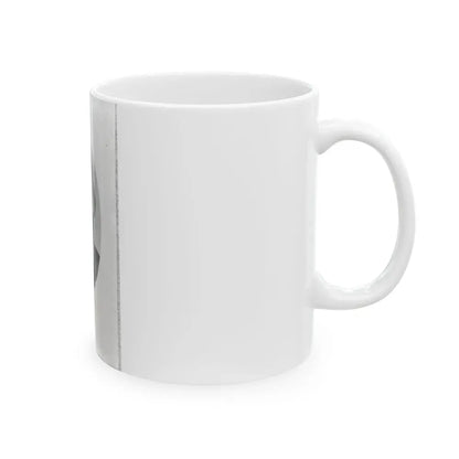 Eugene A. Carr, Colonel 3d Ill. Cavalry, Oval Bust Portrait, Facing Left (U.S. Civil War) White Coffee Mug - Go Mug Yourself