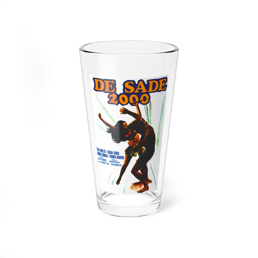 EUGENIE DE SADE 1973 Movie Poster - Pint Glass 16oz-16oz-Go Mug Yourself