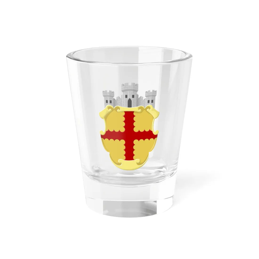 Eupen wapen (Belgium) (Coat of Arms) Shot Glass 1.5oz 1.5oz - Go Mug Yourself
