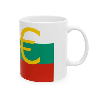 Euro et Bulgarie (Bulgaria) White Coffee Mug - Go Mug Yourself