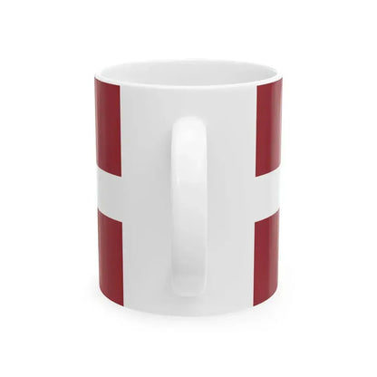 Euro et Lettonie (Latvia) White Coffee Mug - Go Mug Yourself