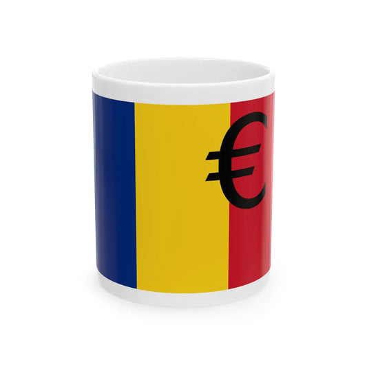 Euro et Roumanie (Oman) White Coffee Mug 11oz - Go Mug Yourself