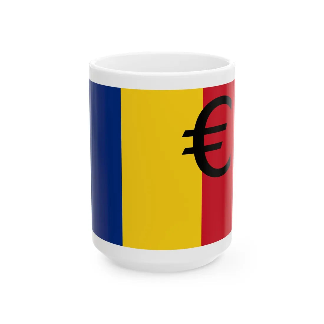 Euro et Roumanie (Oman) White Coffee Mug 15oz - Go Mug Yourself