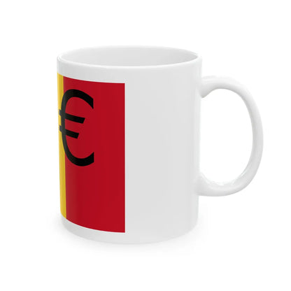Euro et Roumanie (Oman) White Coffee Mug - Go Mug Yourself