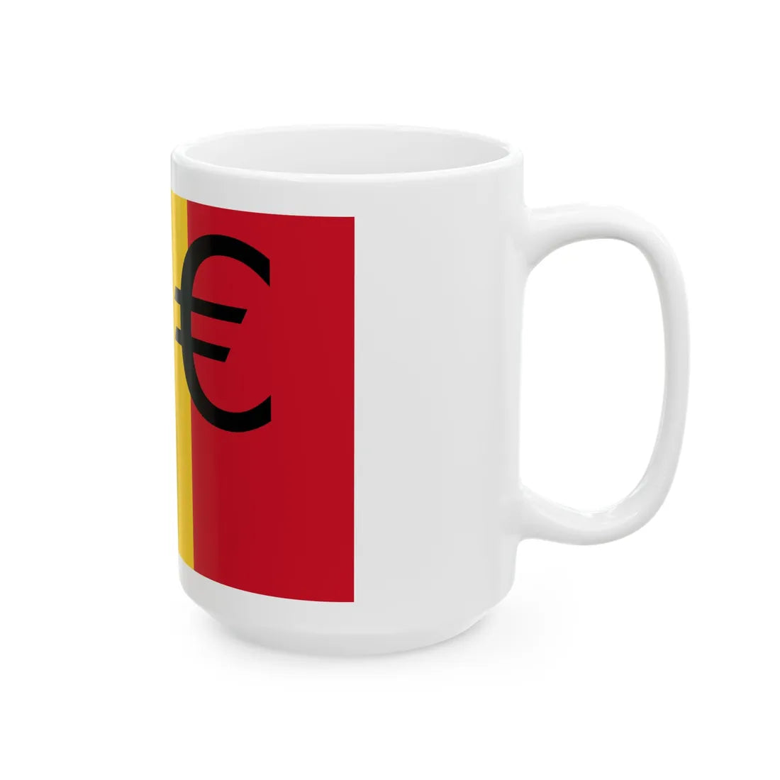 Euro et Roumanie (Oman) White Coffee Mug - Go Mug Yourself