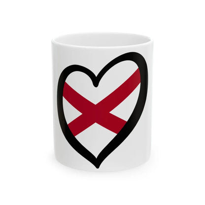 EuroAlabama (United States) White Coffee Mug 11oz - Go Mug Yourself