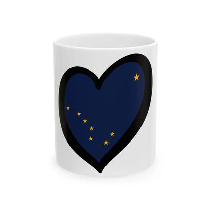 EuroAlaska (United States) White Coffee Mug 11oz - Go Mug Yourself