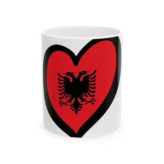 EuroAlbania 1992-2002 (Albania) White Coffee Mug 11oz - Go Mug Yourself