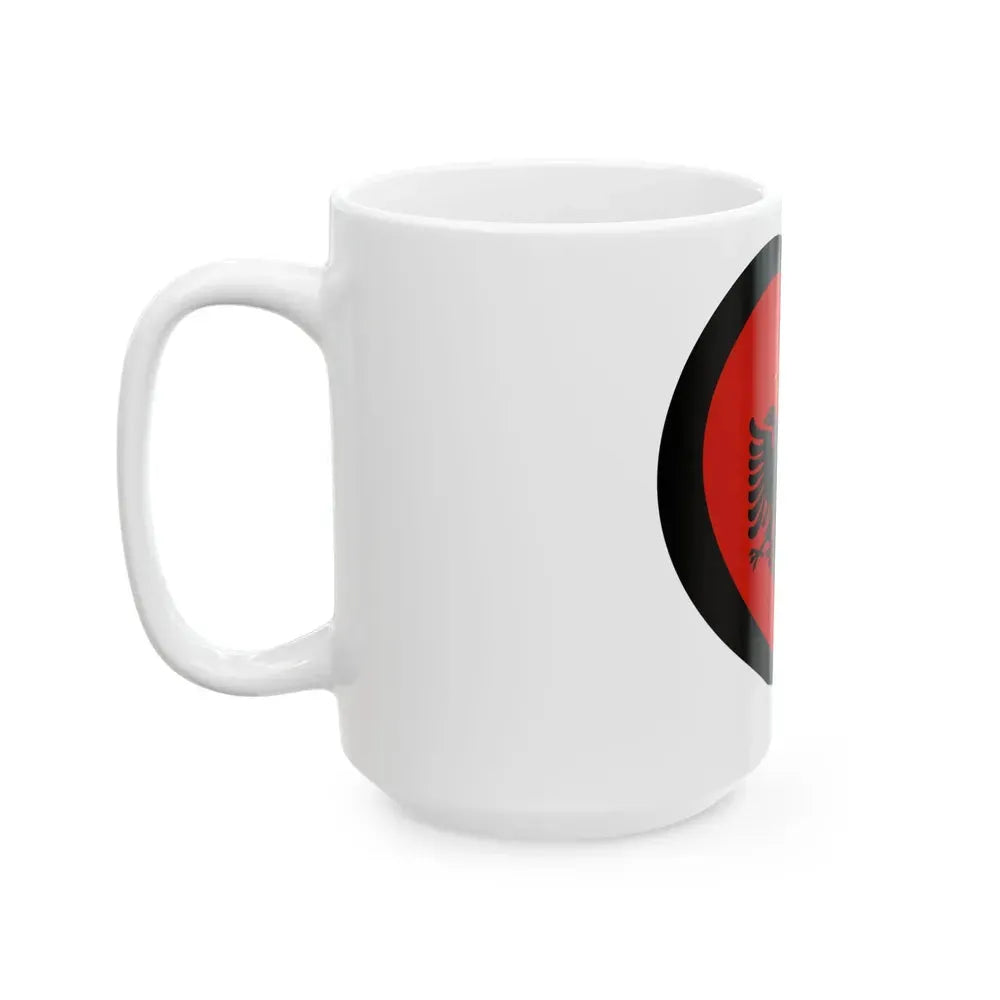 EuroAlbaniaAnterior 1946-1992 (Albania) White Coffee Mug - Go Mug Yourself