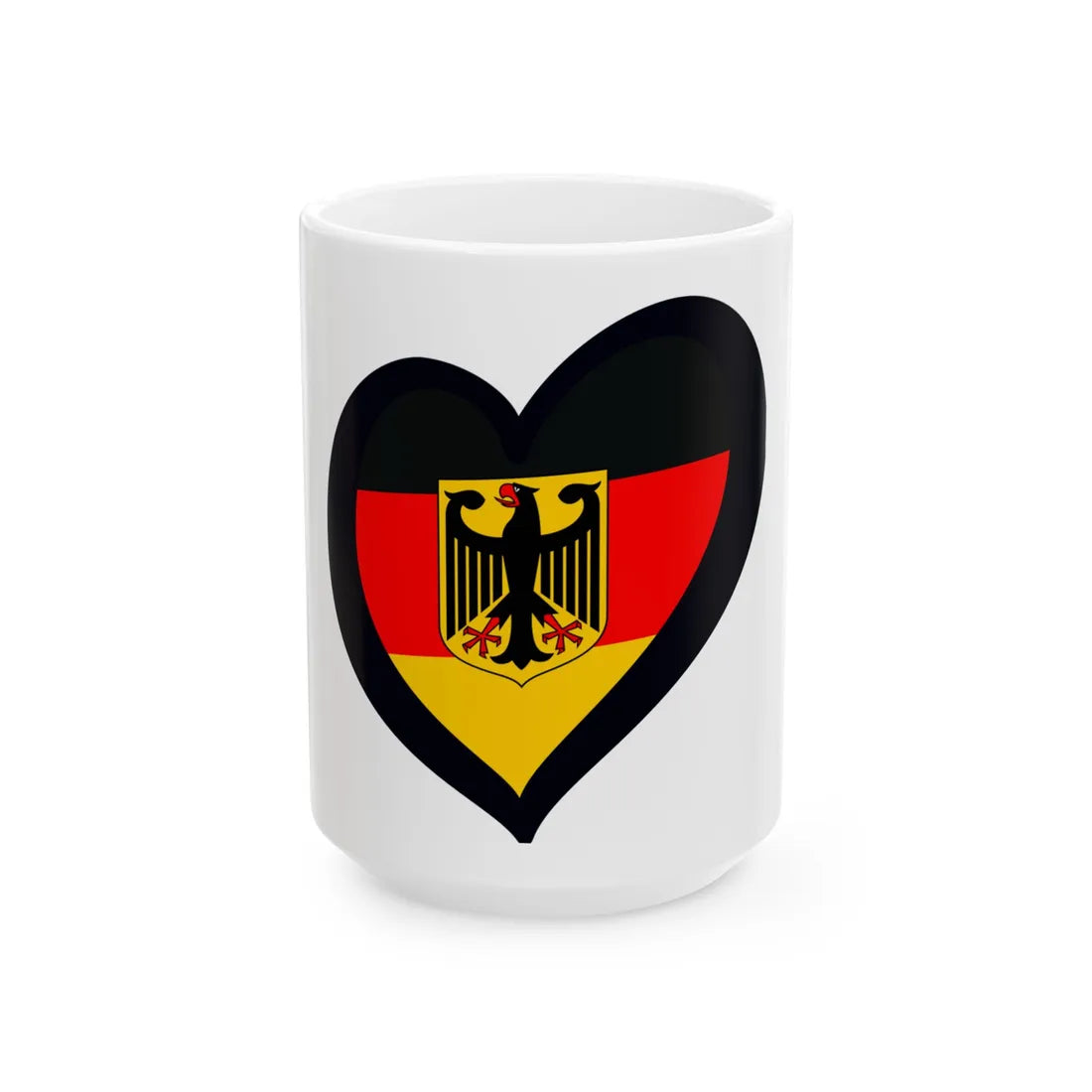 EuroAlemania unofficial state (Germany) White Coffee Mug 15oz - Go Mug Yourself