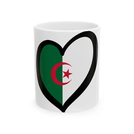 EuroAlgeria (Algeria) White Coffee Mug 11oz - Go Mug Yourself