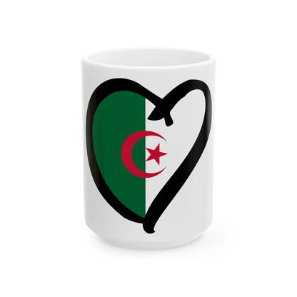 EuroAlgeriaAnterior (Algeria) White Coffee Mug 15oz - Go Mug Yourself