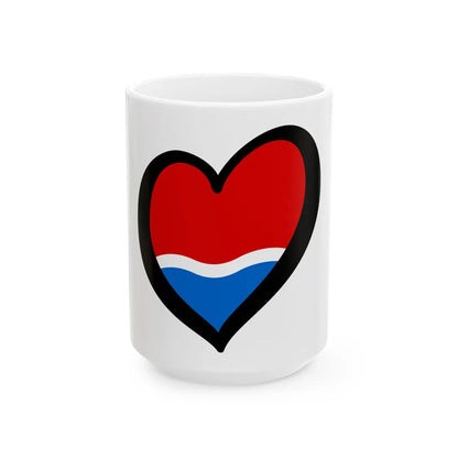 EuroAmur 1999-2008 (Russia) White Coffee Mug 15oz - Go Mug Yourself