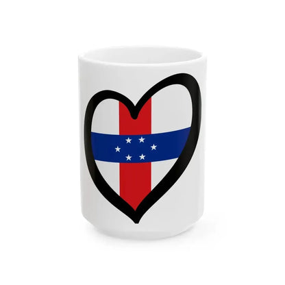EuroAntillas Neerlandesas 1959-1986 (Netherlands) White Coffee Mug 15oz - Go Mug Yourself
