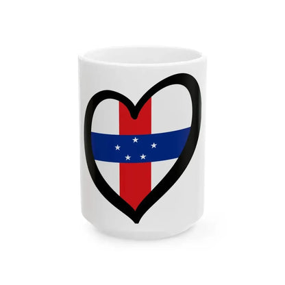 EuroAntillas Neerlandesas 1986-2010 (Netherlands) White Coffee Mug 15oz - Go Mug Yourself