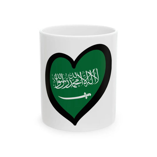 EuroArabia Saudita 1938-1973 (Saudi Arabia) White Coffee Mug 11oz - Go Mug Yourself