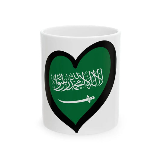 EuroArabia Saudita 1938-1973 (Saudi Arabia) White Coffee Mug 11oz - Go Mug Yourself