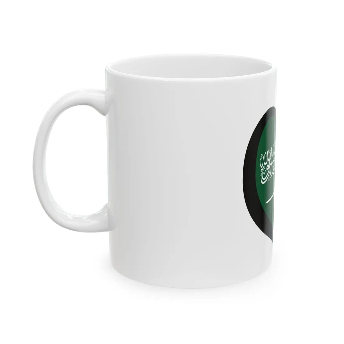 EuroArabia Saudita (Saudi Arabia) White Coffee Mug - Go Mug Yourself