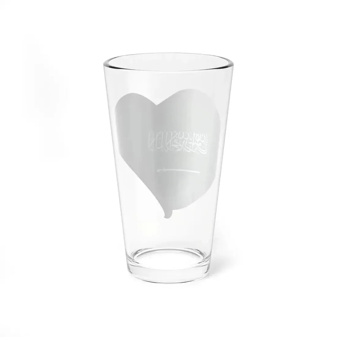 EuroArabia SauditaAnterior (Saudi Arabia) Pint Glass 16oz - Go Mug Yourself