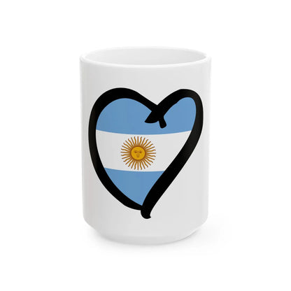 EuroArgentinaAnterior (Argentina) White Coffee Mug 15oz - Go Mug Yourself