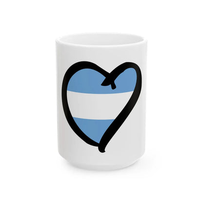 EuroArgentinaCivilAnterior (Argentina) White Coffee Mug 15oz - Go Mug Yourself