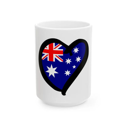 EuroAustraliaAnterior (Australia) White Coffee Mug 15oz - Go Mug Yourself