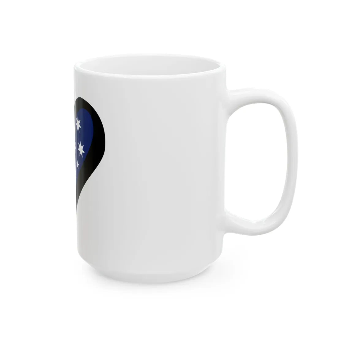 EuroAustraliaAnteriorLessBrighter (Australia) White Coffee Mug - Go Mug Yourself