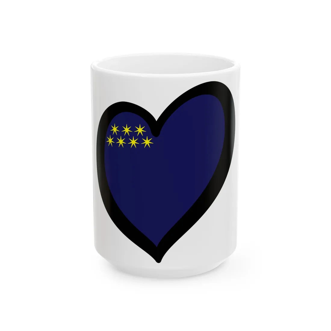 EuroAyaria 2000-2004 (Georgia) White Coffee Mug 15oz - Go Mug Yourself