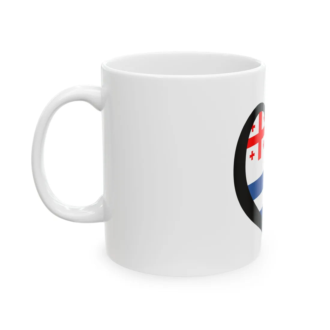 EuroAyaria (Georgia) White Coffee Mug - Go Mug Yourself