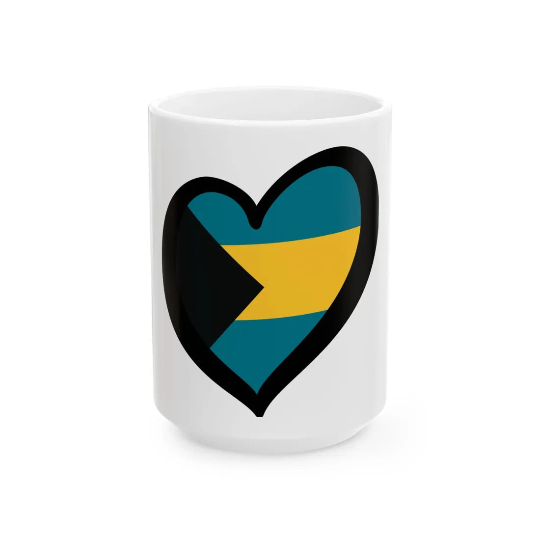EuroBahamas (Bahamas) White Coffee Mug 15oz - Go Mug Yourself