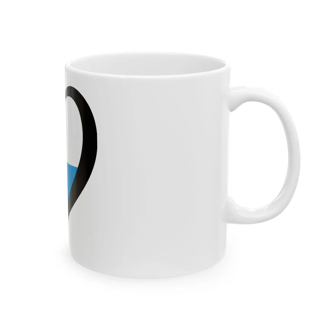 EuroBayern striped (Germany) White Coffee Mug - Go Mug Yourself
