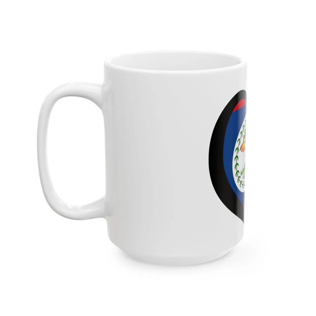 EuroBelice 1981-2019 (Belize) White Coffee Mug - Go Mug Yourself