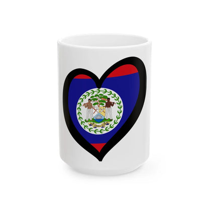 EuroBelice (Belize) White Coffee Mug 15oz - Go Mug Yourself