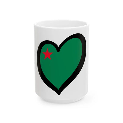 EuroBenin 1975-1990 (Benin) White Coffee Mug 15oz - Go Mug Yourself