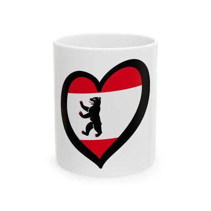 EuroBerlin (Germany) White Coffee Mug 11oz - Go Mug Yourself