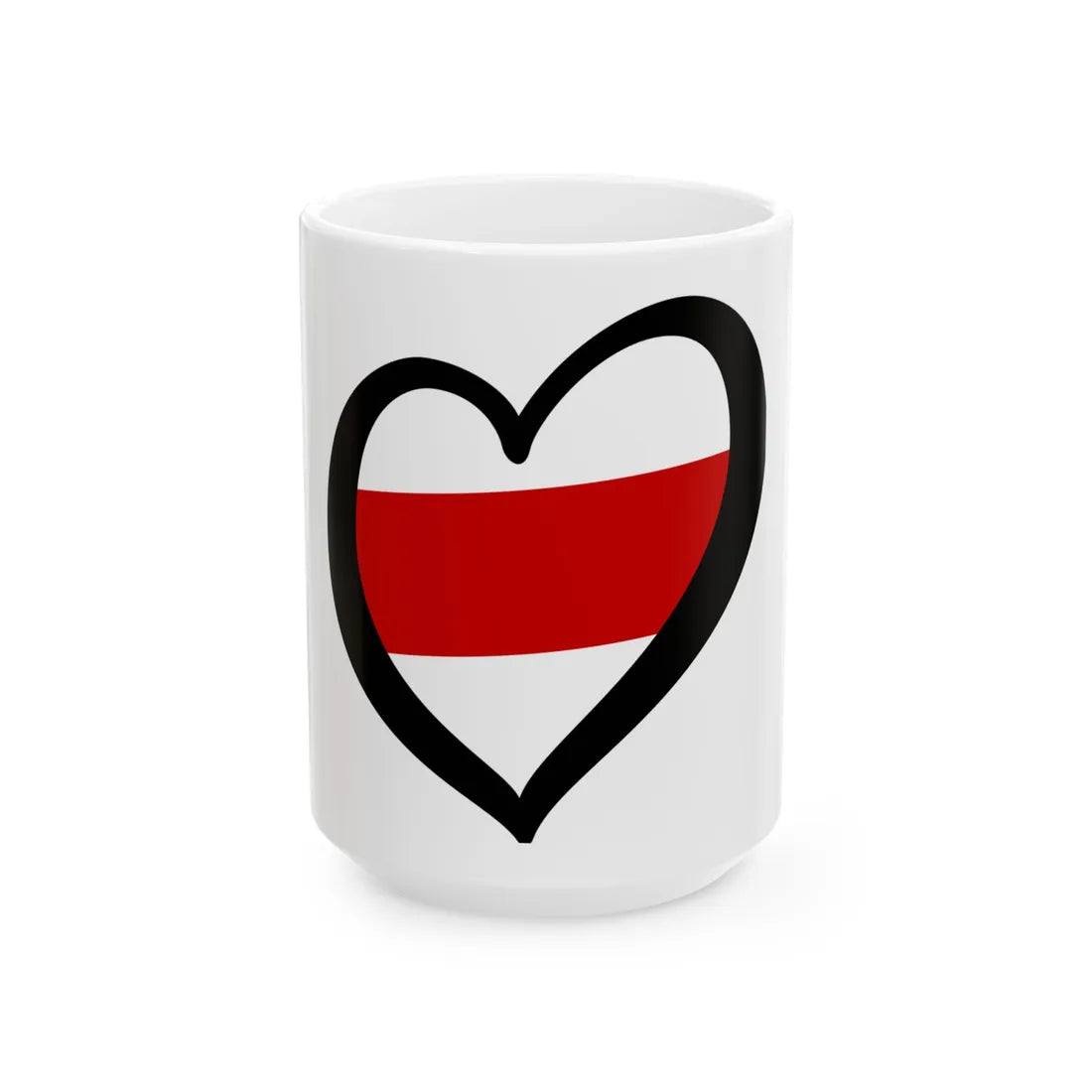 EuroBielorrusia 1918 1991-1995 (Belarus) White Coffee Mug 15oz - Go Mug Yourself