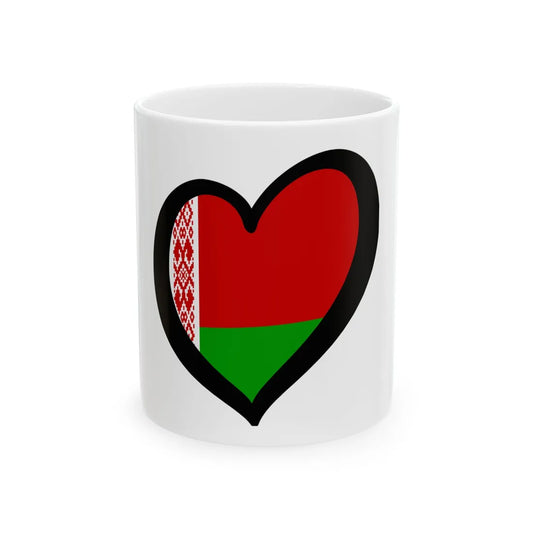 EuroBielorrusia 1995-2012 (Belarus) White Coffee Mug 11oz - Go Mug Yourself