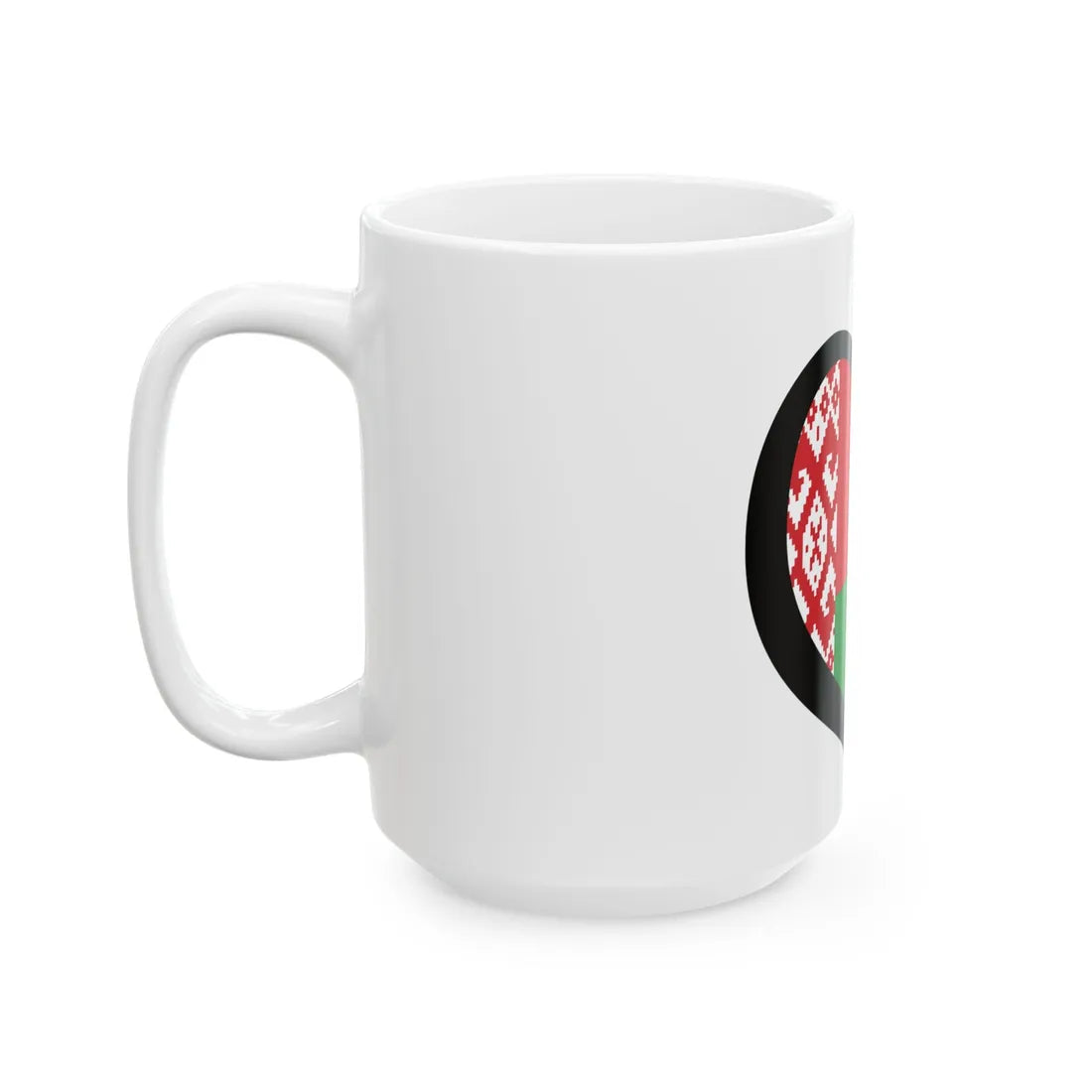 EuroBielorrusia (Belarus) White Coffee Mug - Go Mug Yourself